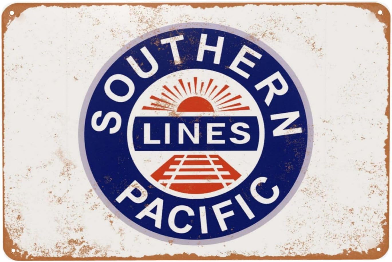 Women Accessories Poster - Vintage Metal Sign, Southern Railroad Tin
