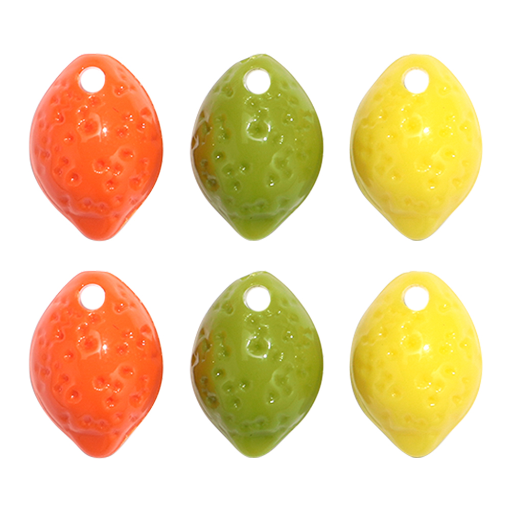 Resin Bangle Bracelet - 50pcs/lot Resin Colorful Lemon Shape Geometric