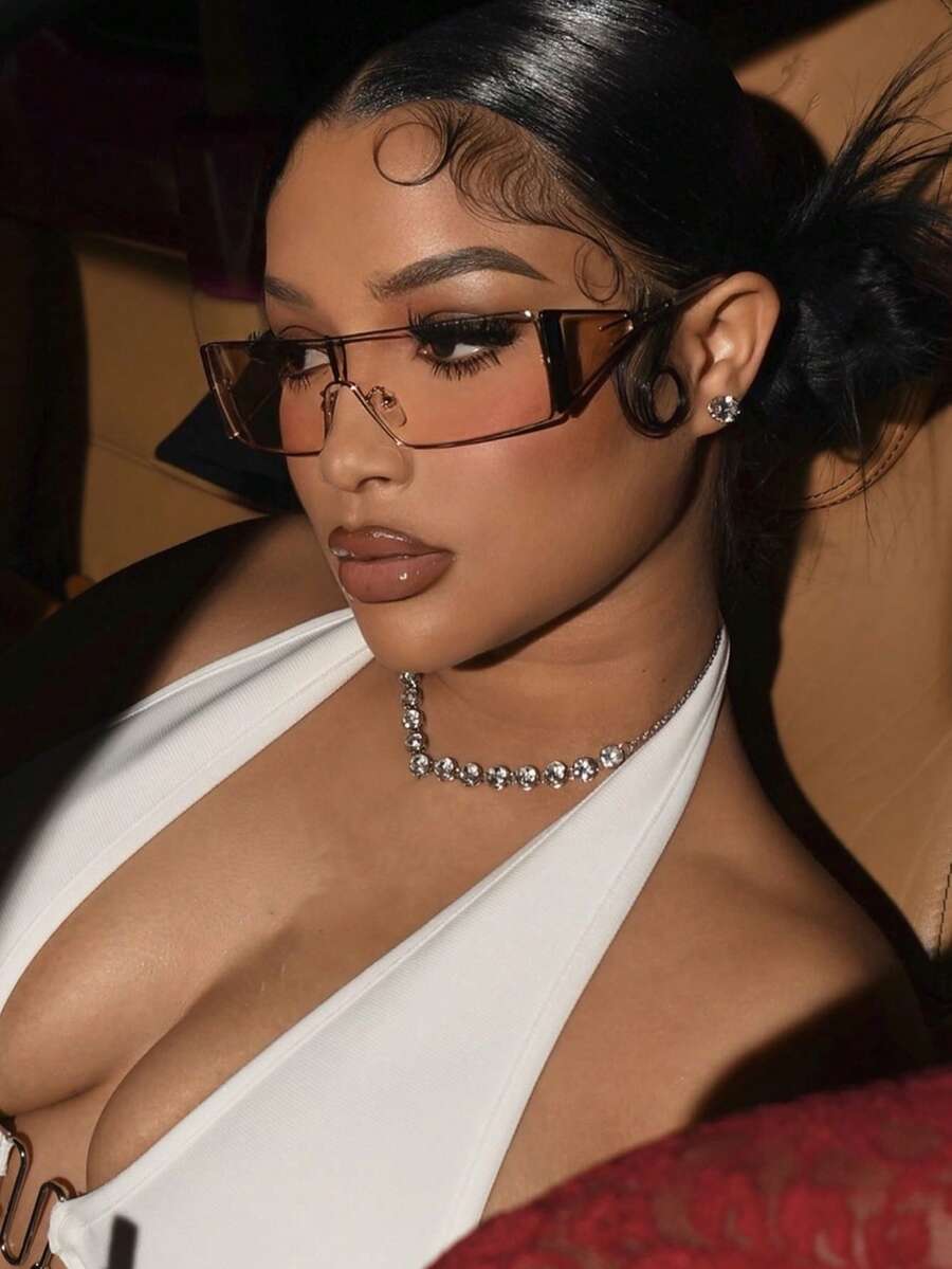 Women'S Y2K Accessories - 1pc Y2K Small Frame Fashion Glasses,