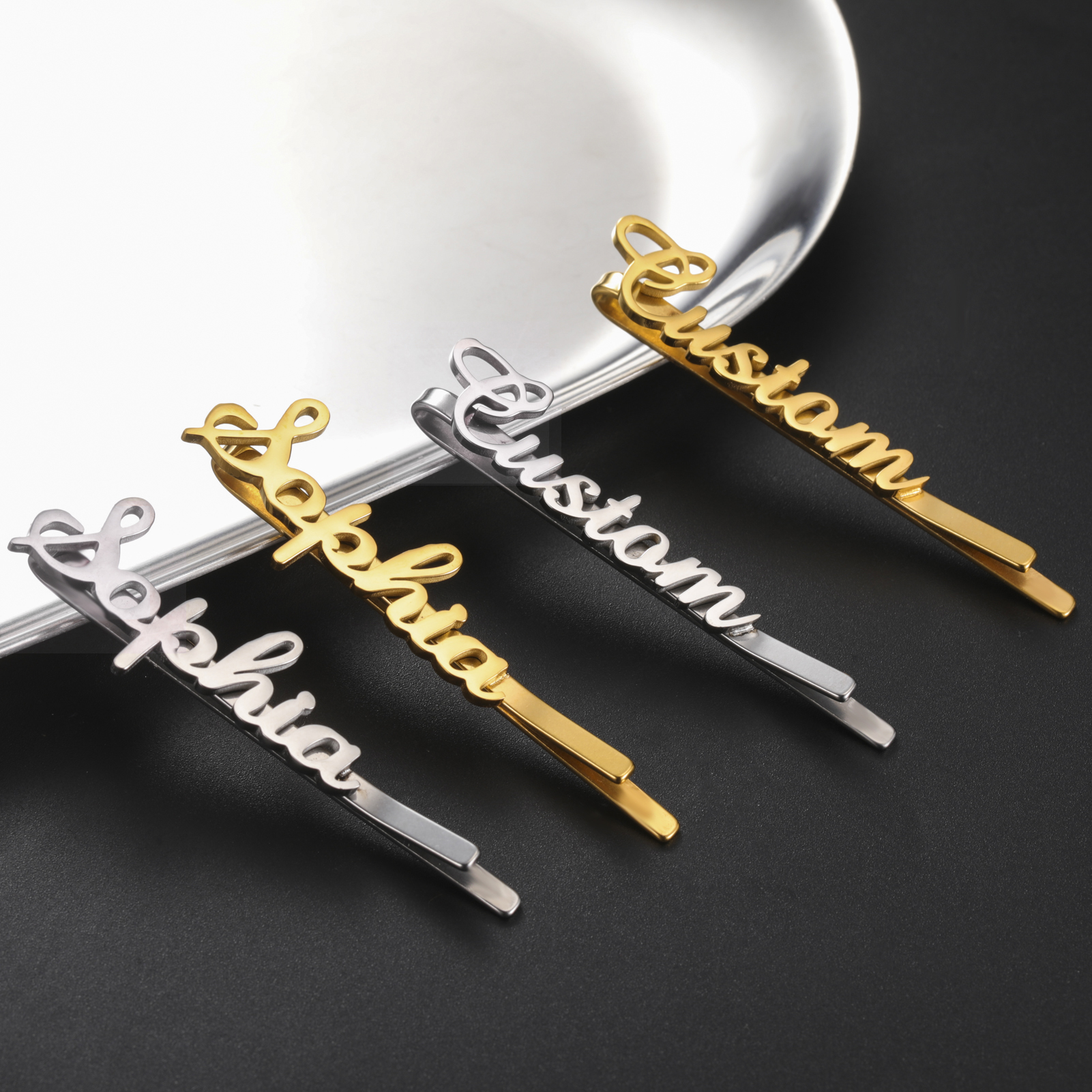 Sipuris Customized Name Hairpi - Hair Claw Clip Set บทวิจารณ์และราคา