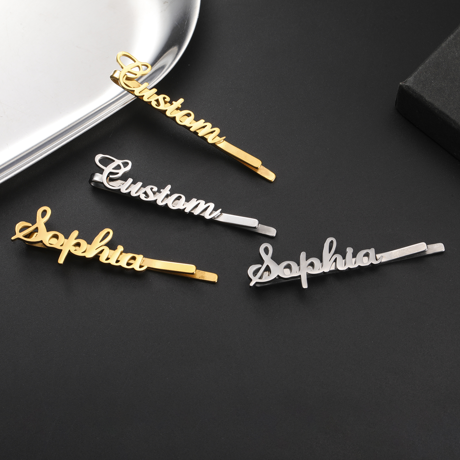 Sipuris Customized Name Hairpi - Hair Claw Clip Set บทวิจารณ์และราคา