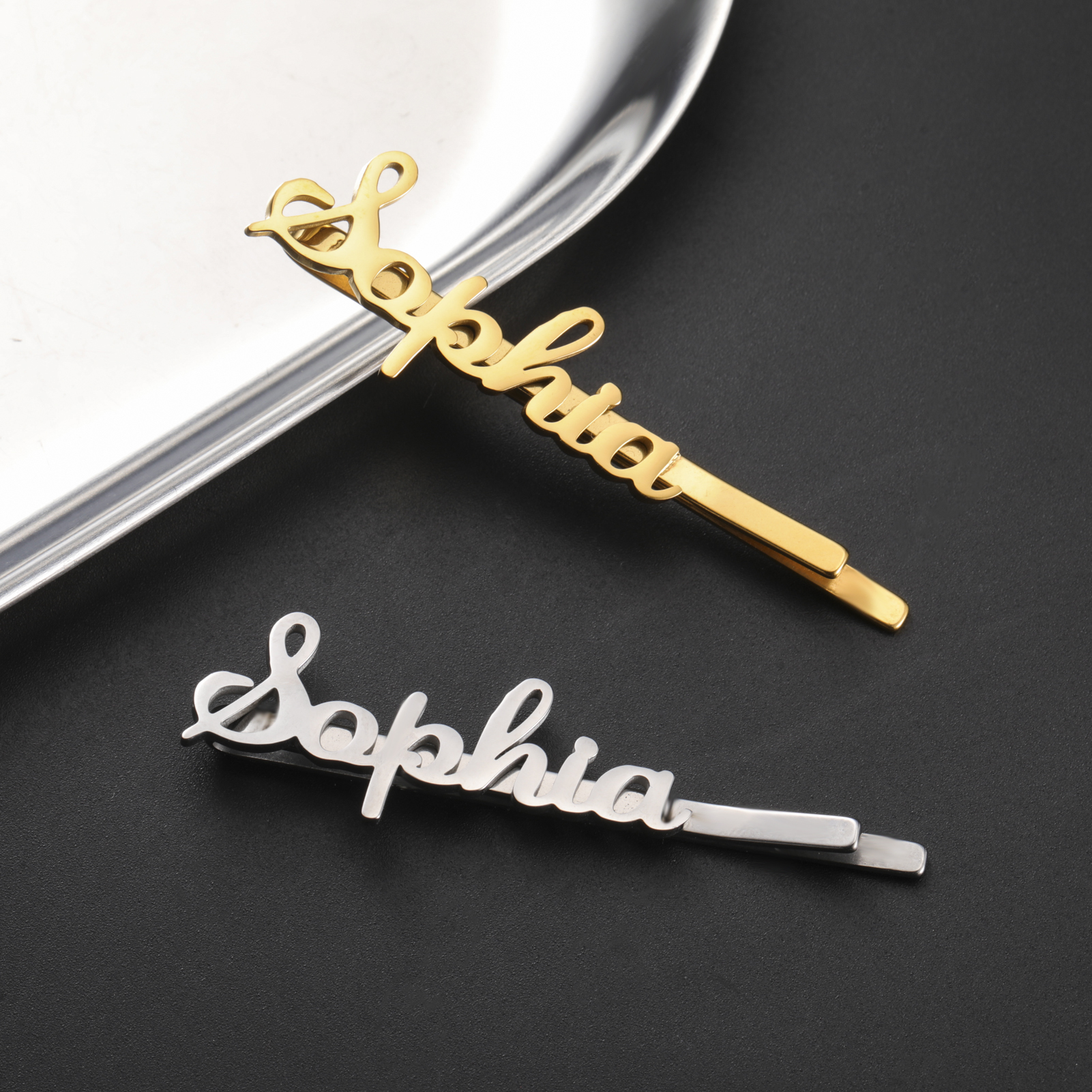 Sipuris Customized Name Hairpi - Hair Claw Clip Set บทวิจารณ์และราคา