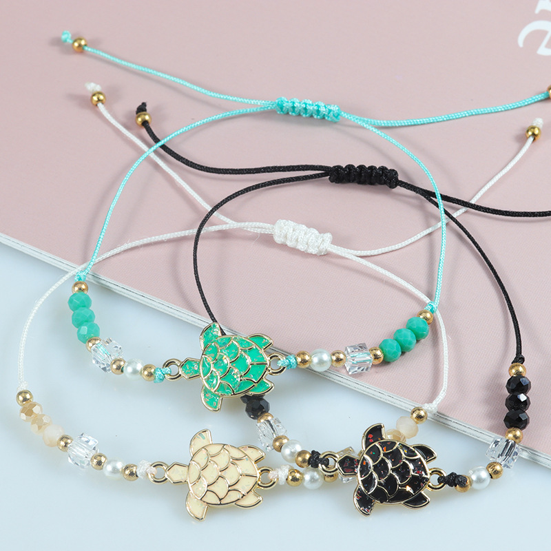 Multicolor Crystal Beads Cute  - Resin Bangle Bracelet บทวิจารณ์และราคา