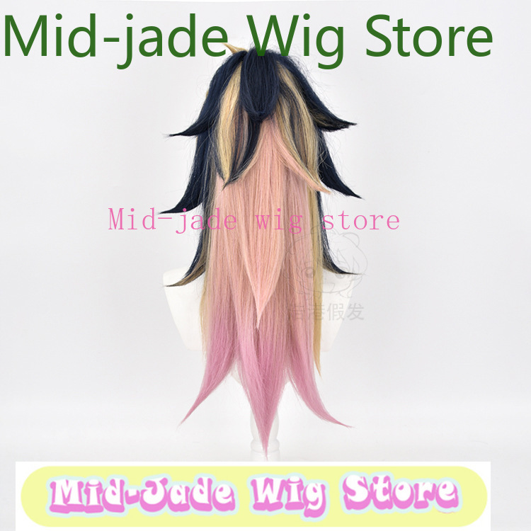 LOL KDA Akali Cosplay Wig Navy - Hair Claw Clip Set บทวิจารณ์และราคา