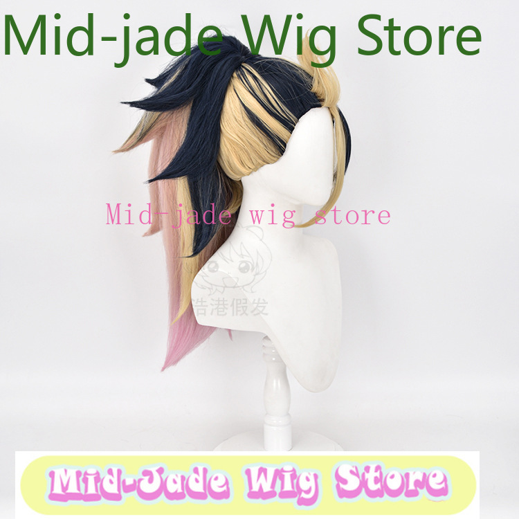 LOL KDA Akali Cosplay Wig Navy - Hair Claw Clip Set บทวิจารณ์และราคา