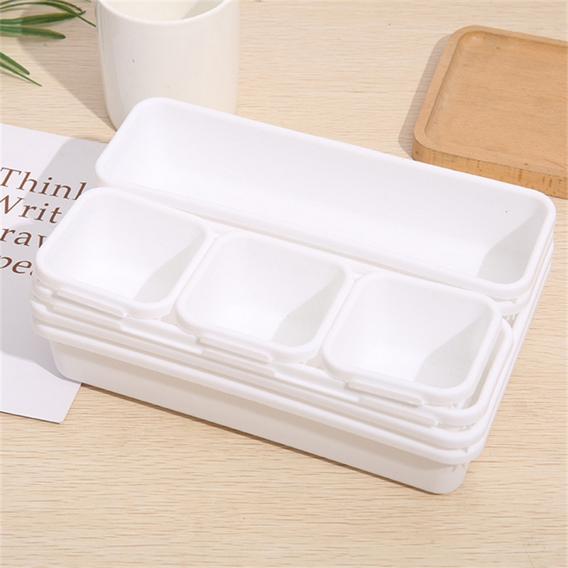 New 8PCS White Women Makeup Or - Women Accessories Drawer บทวิจารณ์และราคา