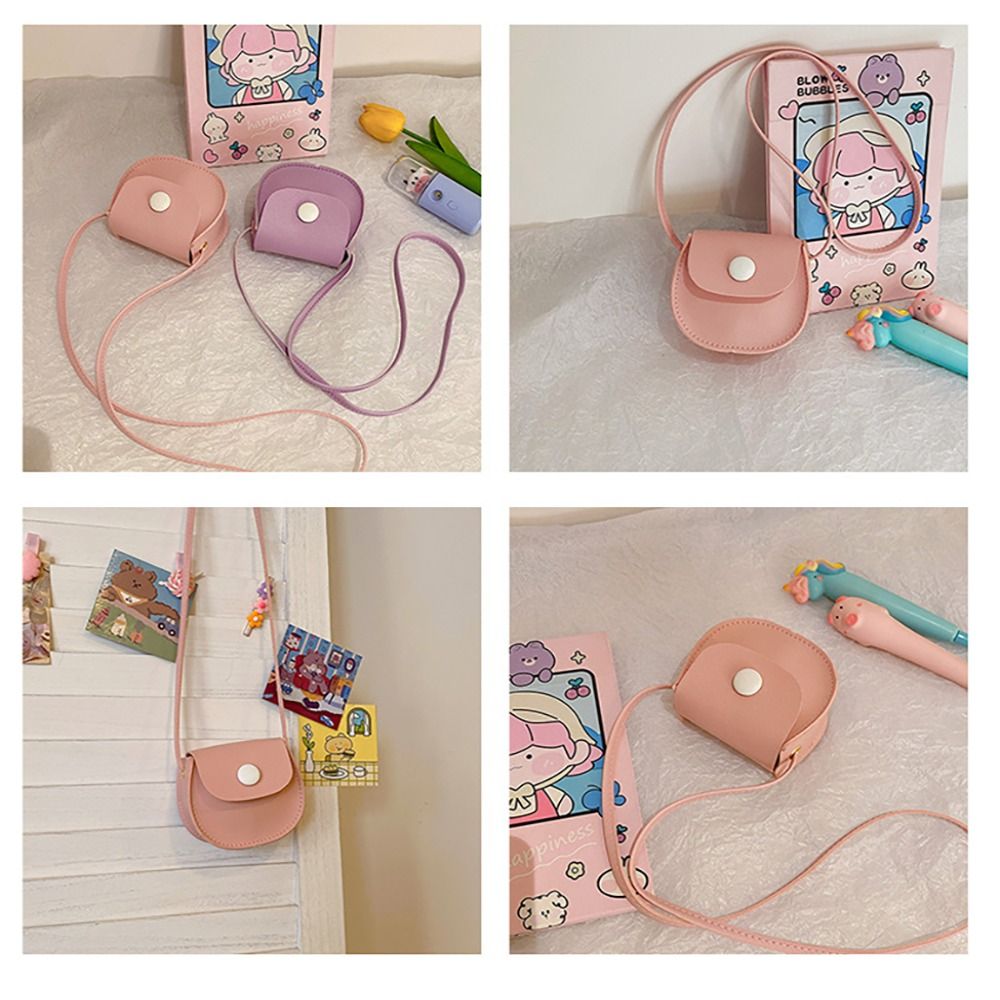 Child Girls Cross Body Bag PU  - Wallet Chain Bag บทวิจารณ์และราคา