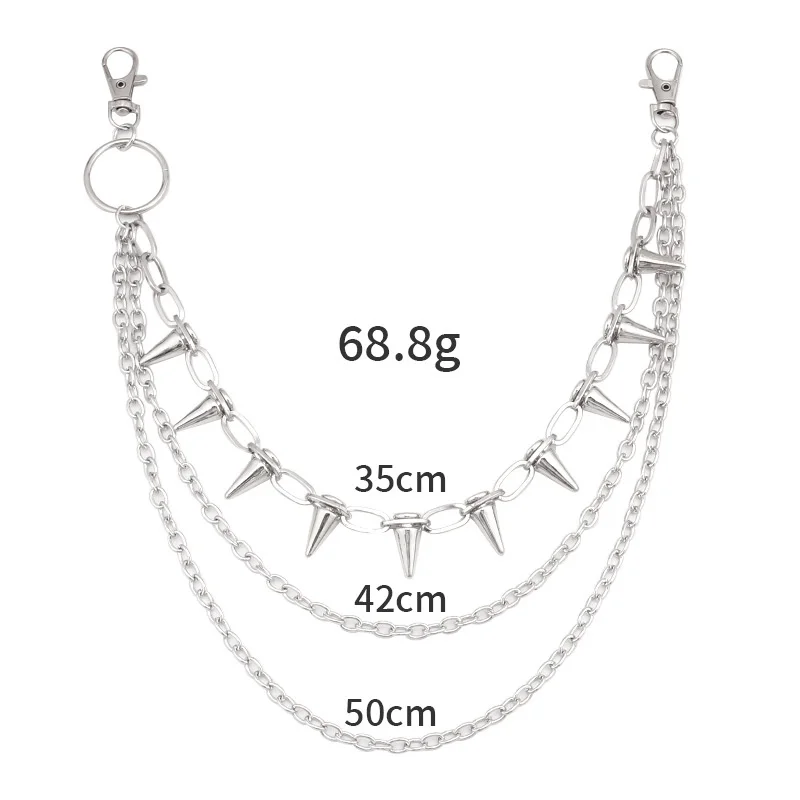Unisex Hip Hop Punk Rock Metal - Wallet Chain Bag บทวิจารณ์และราคา