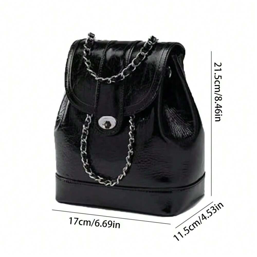 Mini Backpack Purse for Women  - Wallet Chain Bag บทวิจารณ์และราคา