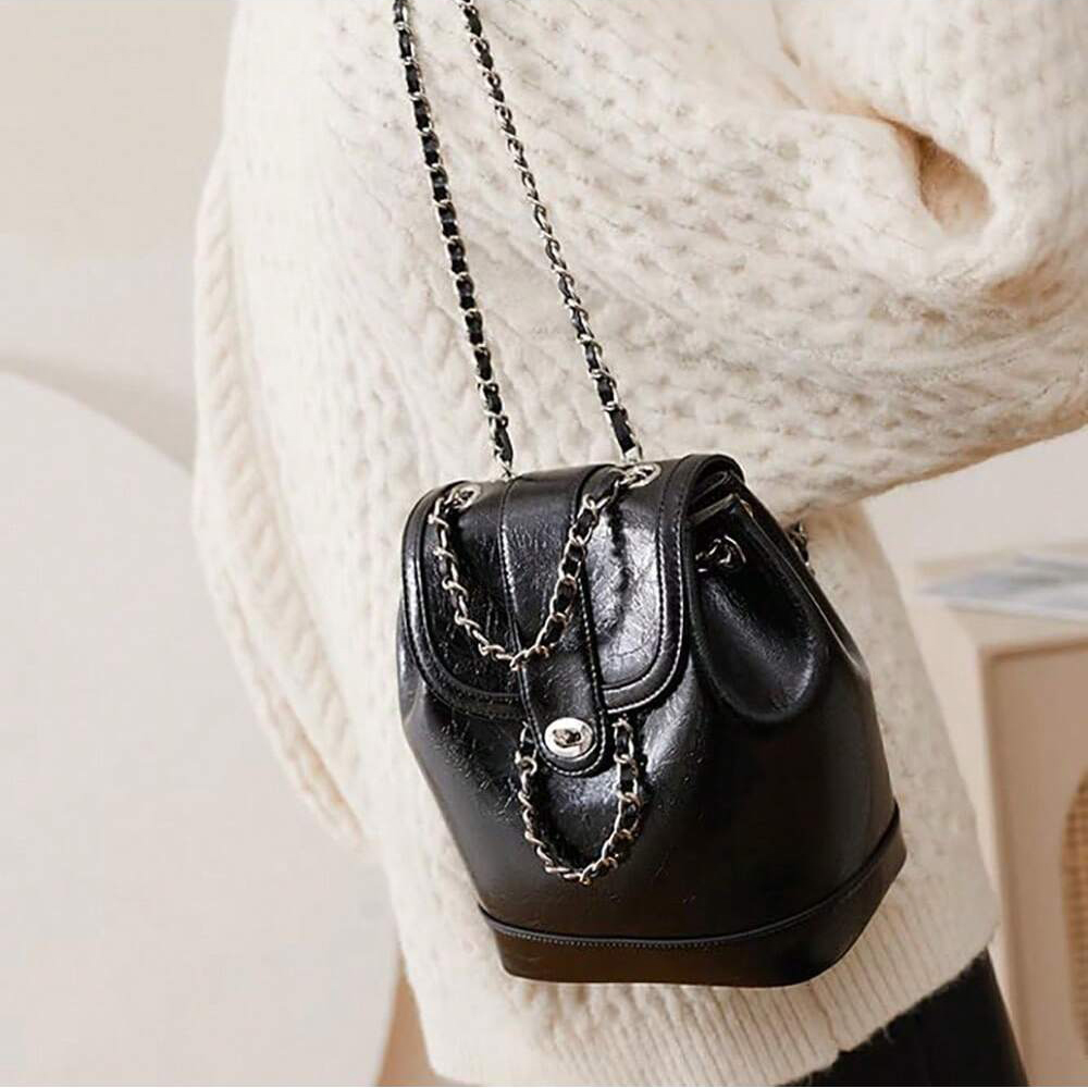 Mini Backpack Purse for Women  - Wallet Chain Bag บทวิจารณ์และราคา