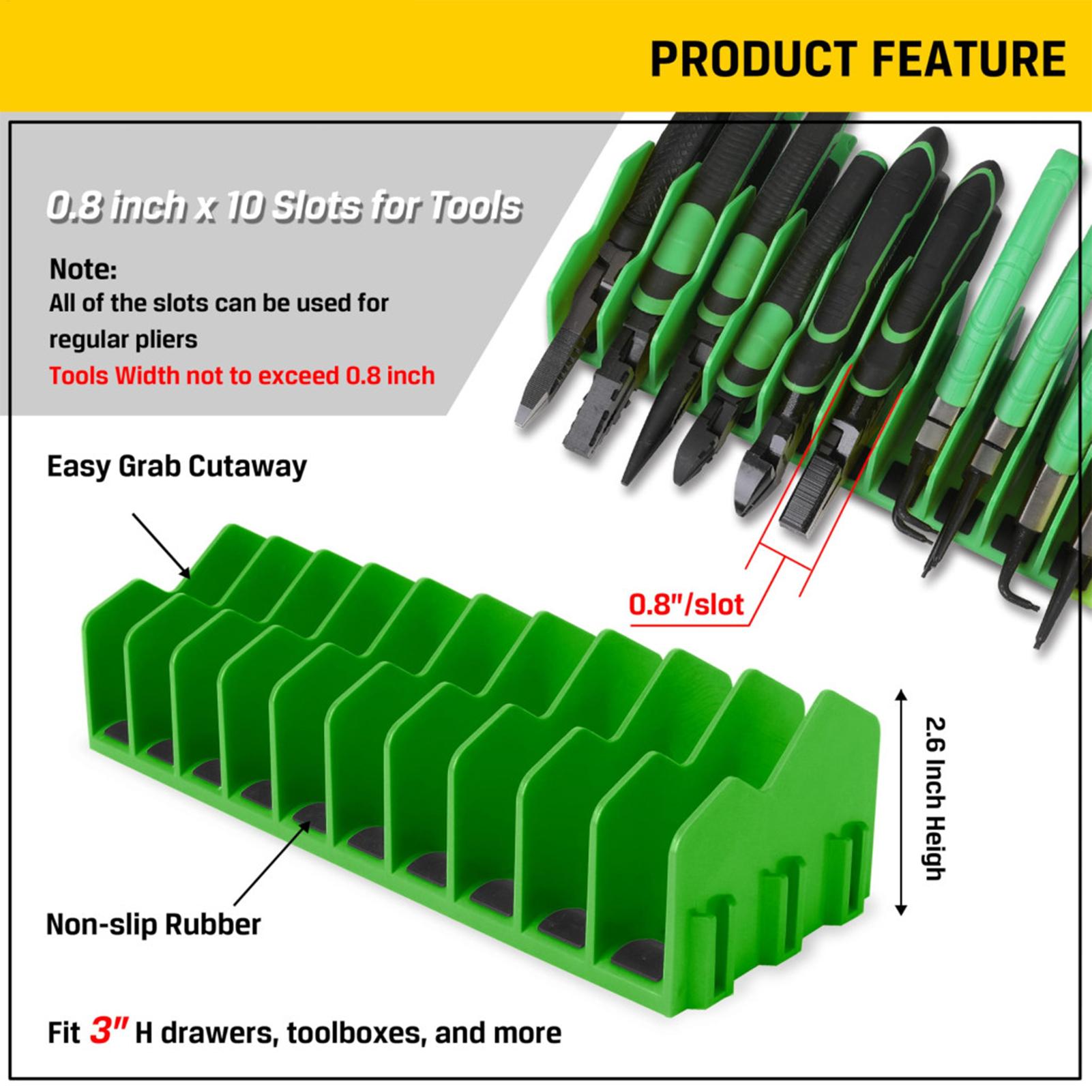 Plier Organizer Rack 10-Slot T - Women Accessories Drawer บทวิจารณ์และราคา