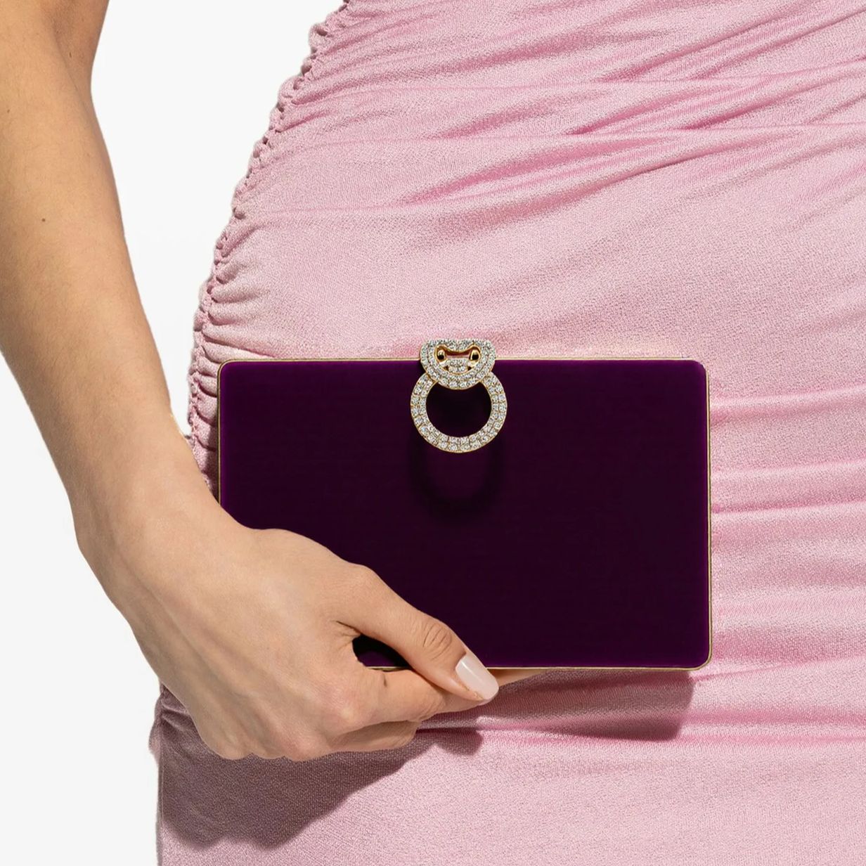 Velvet Women Evening Bags Diam - Wallet Chain Bag บทวิจารณ์และราคา