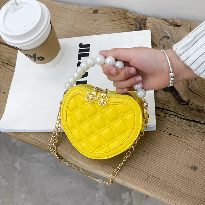 Cute Children's Heart-shaped C - Wallet Chain Bag บทวิจารณ์และราคา