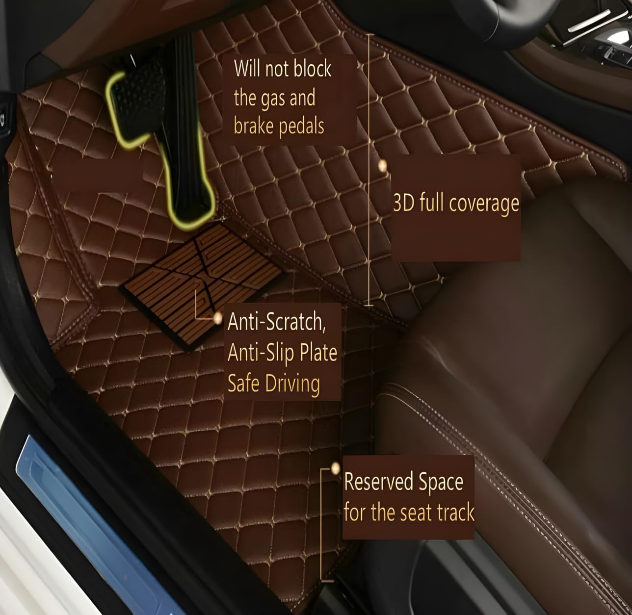 Custom Car Floor Mats Fit For  - Women Accessories Bd บทวิจารณ์และราคา