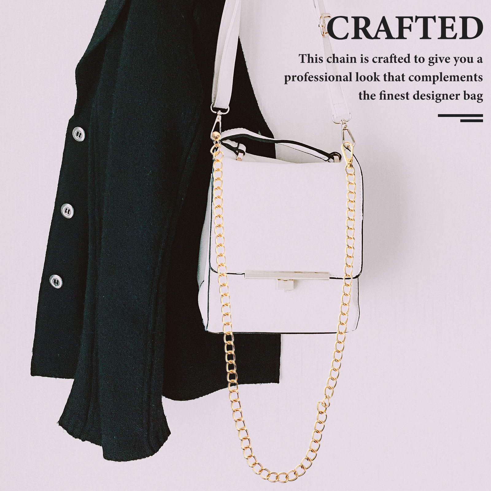 1Set Exquisite Zinc Alloy Bag  - Wallet Chain Bag บทวิจารณ์และราคา