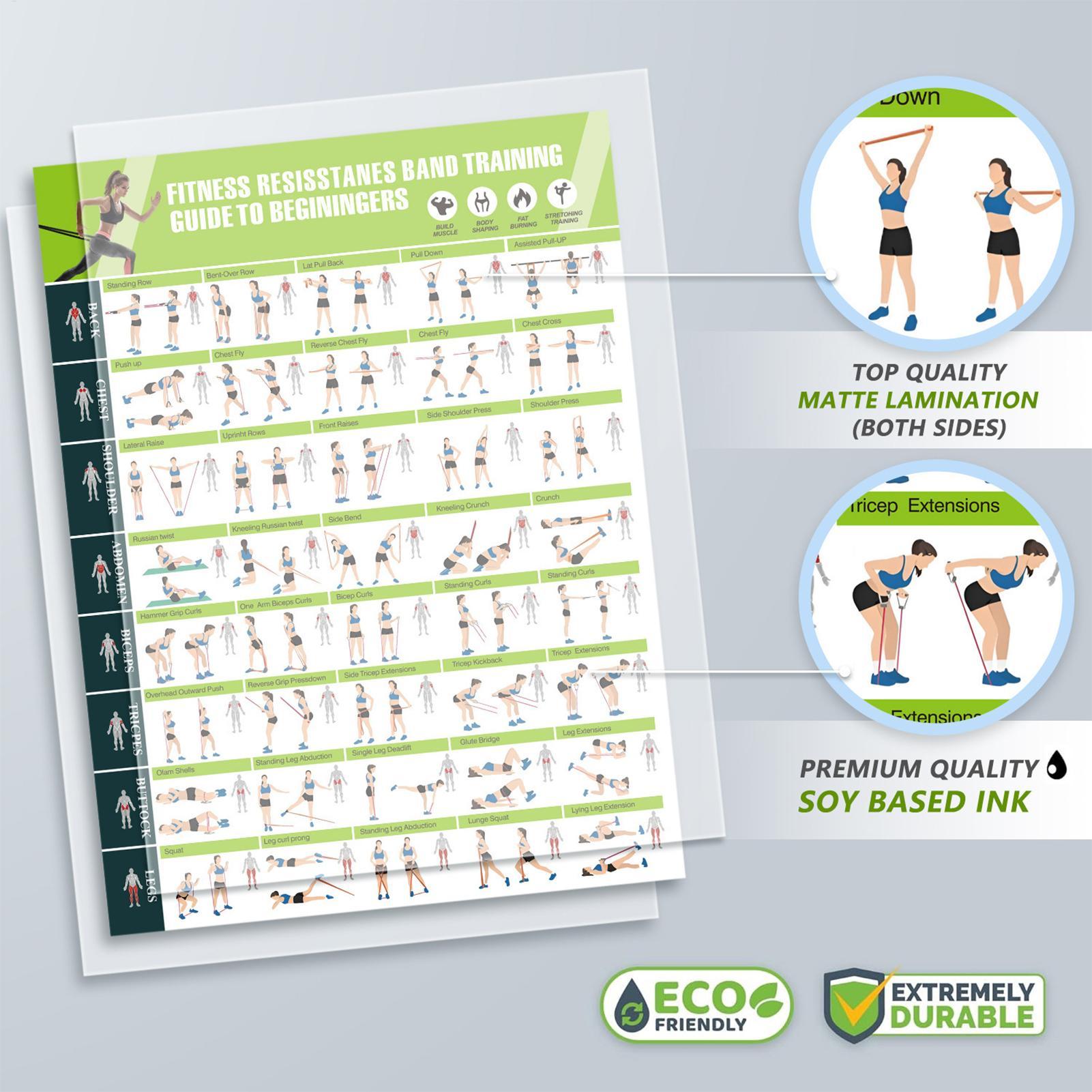 Exercise Posters Resistance Ba - Women Accessories Poster บทวิจารณ์และราคา