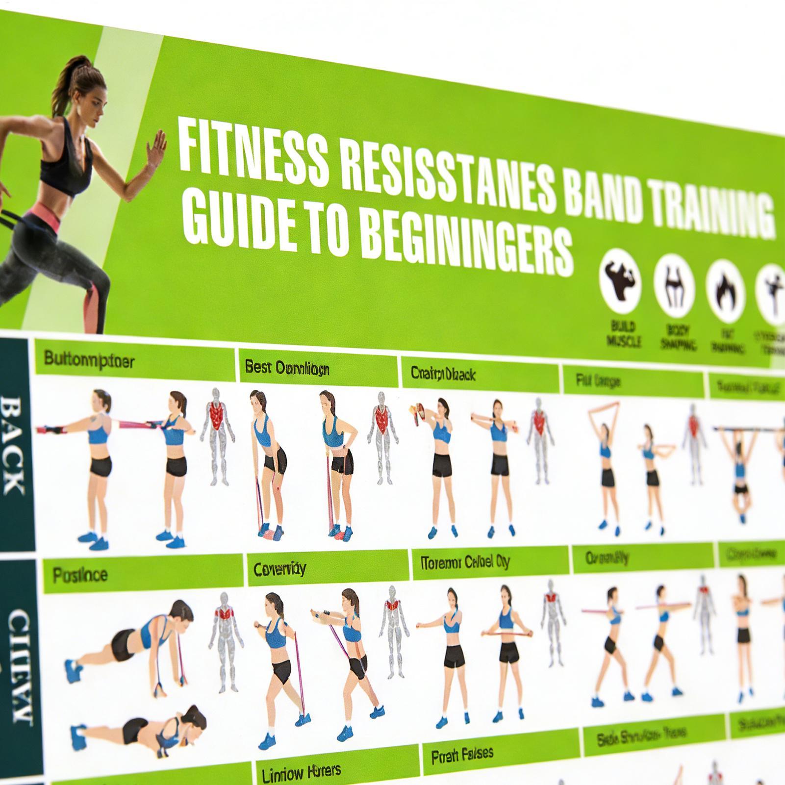 Exercise Posters Resistance Ba - Women Accessories Poster บทวิจารณ์และราคา