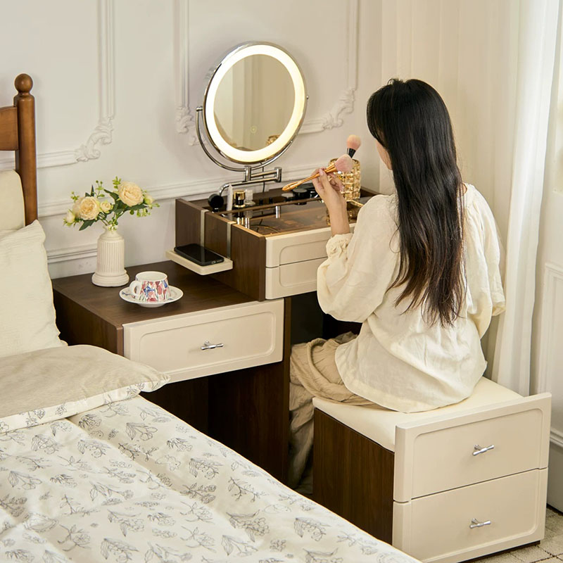 Modern Coffee Vanity Table Wom - Women Accessories Drawer บทวิจารณ์และราคา