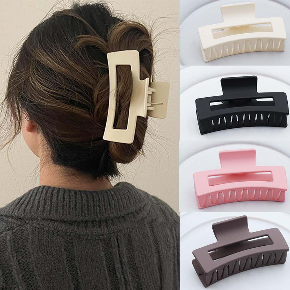 Korean Women Girls Plastic Hai - Hair Claw Clip Set บทวิจารณ์และราคา