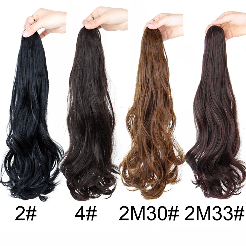 Synthetic Long Curly Ponytail  - Hair Claw Clip Set บทวิจารณ์และราคา
