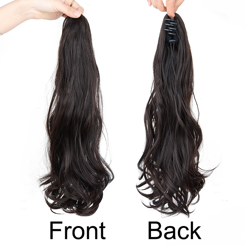 Synthetic Long Curly Ponytail  - Hair Claw Clip Set บทวิจารณ์และราคา