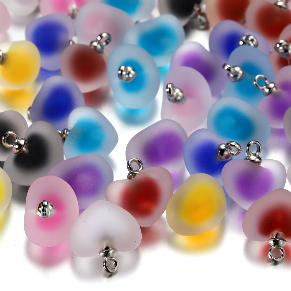 10pcs/lot Resin Frosted Multic - Resin Bangle Bracelet บทวิจารณ์และราคา