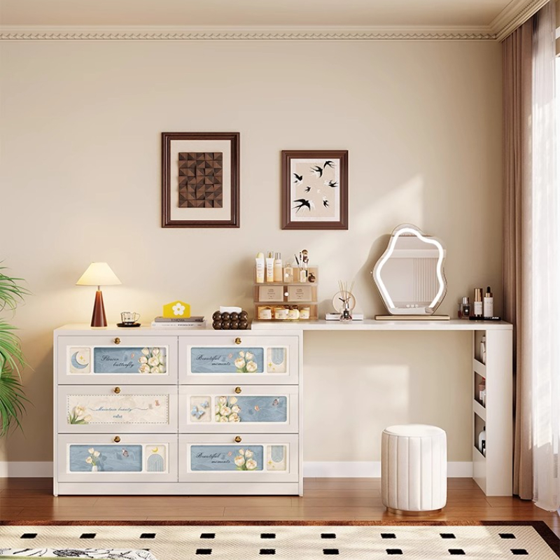 Light Women Chairs Dressing Ta - Women Accessories Drawer บทวิจารณ์และราคา