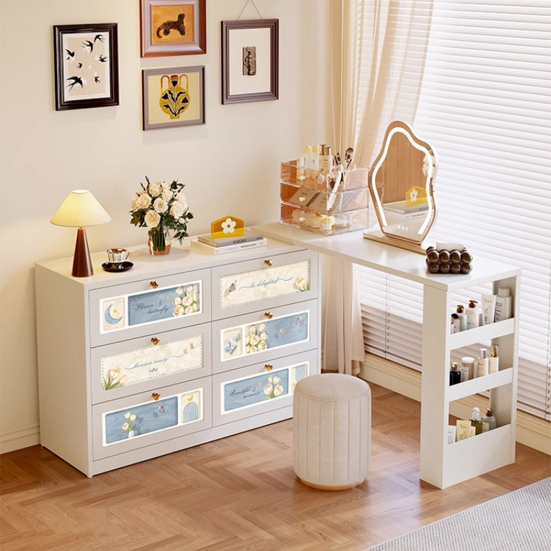 Light Women Chairs Dressing Ta - Women Accessories Drawer บทวิจารณ์และราคา