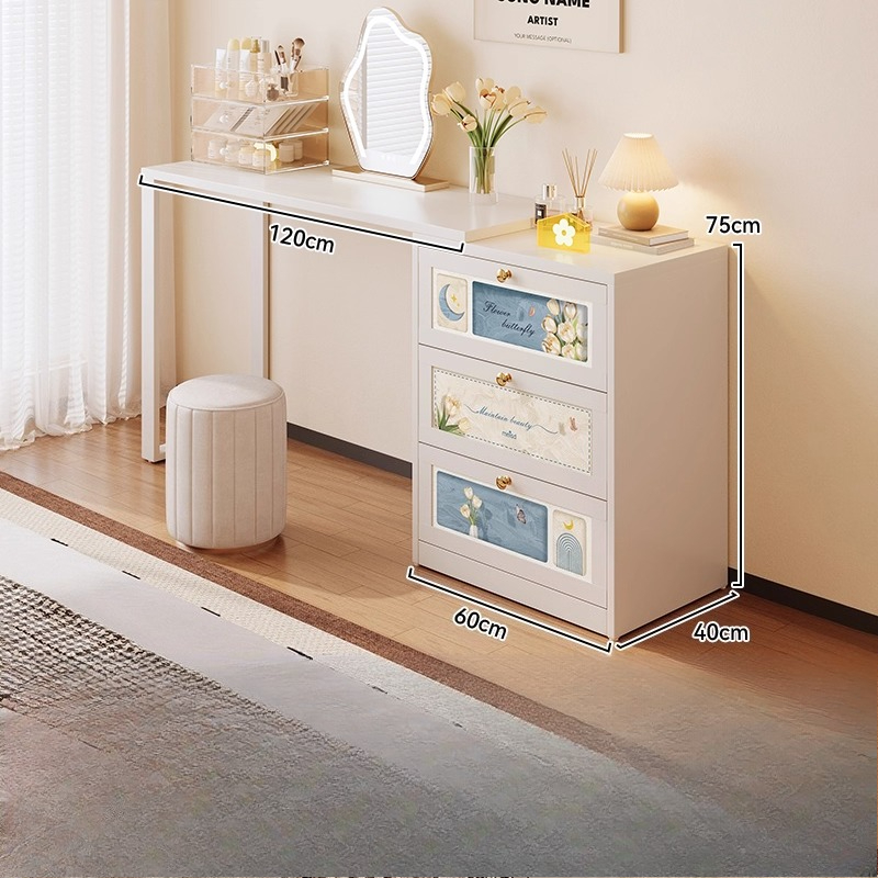 Light Women Chairs Dressing Ta - Women Accessories Drawer บทวิจารณ์และราคา