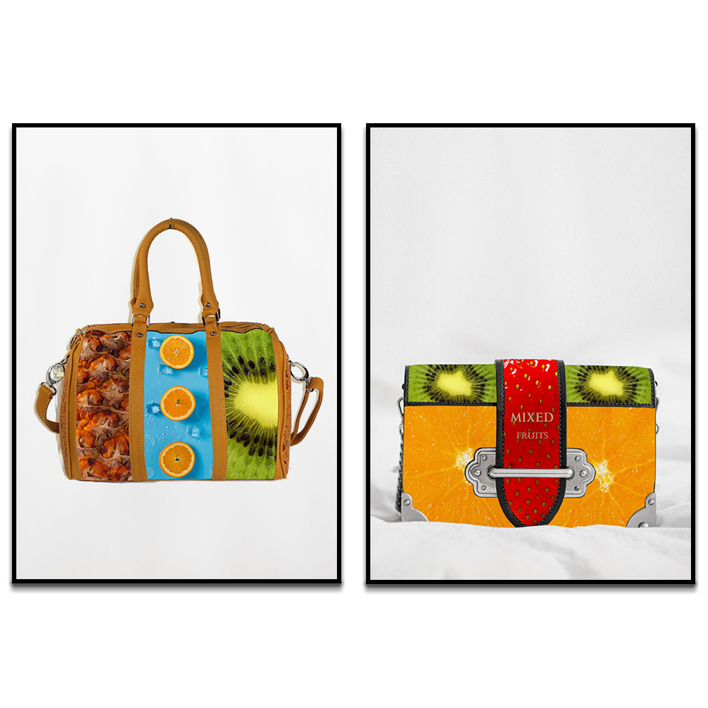 Mixed media art, fashion woman - Women Accessories Poster บทวิจารณ์และราคา