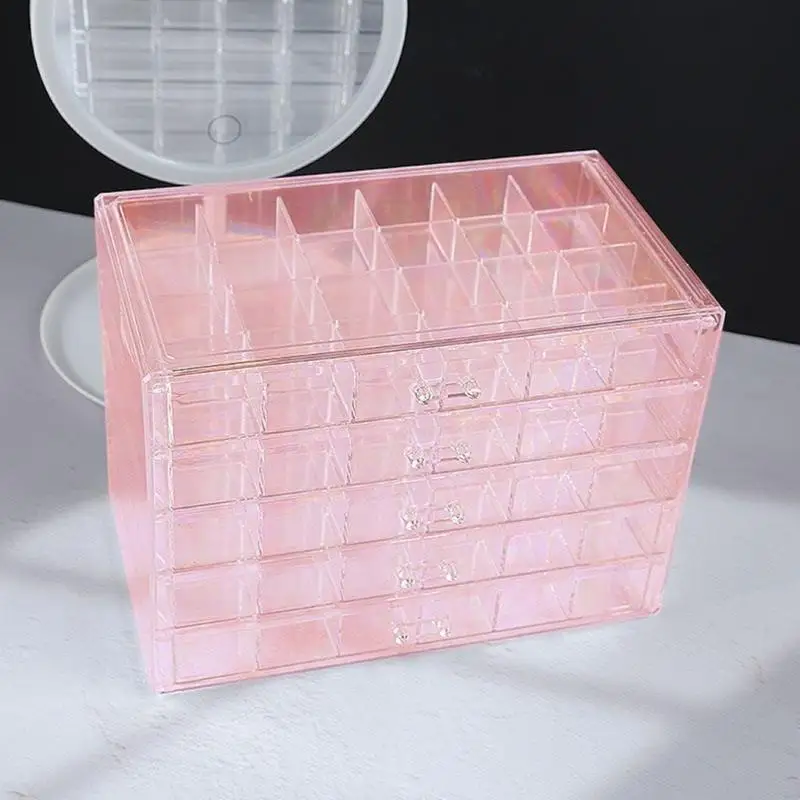 Q5WE Acrylic Jewelry Box with  - Women Accessories Drawer บทวิจารณ์และราคา