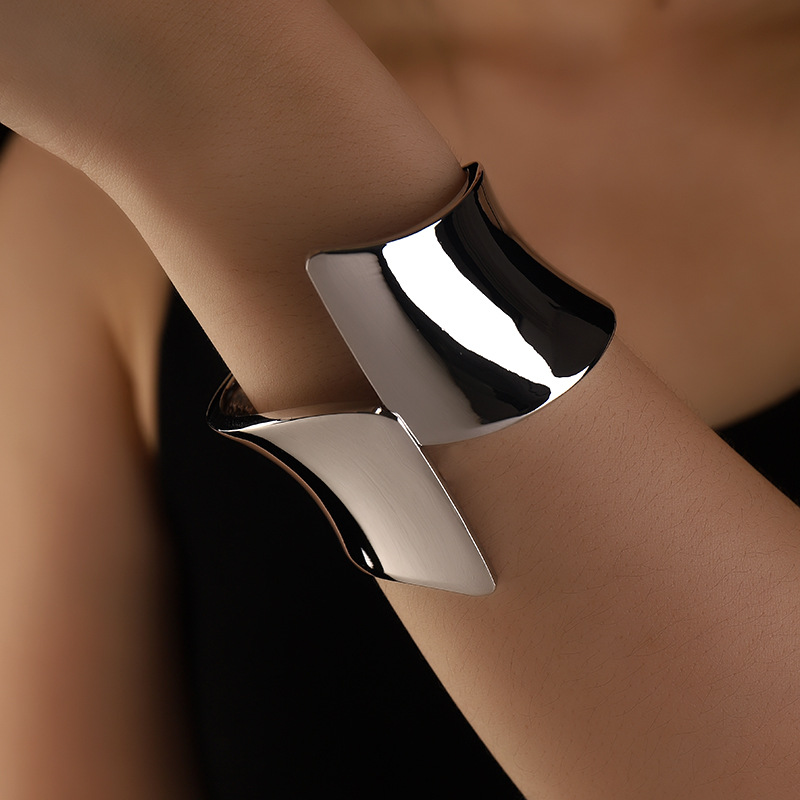 Punk Thick Chunky Irregular Ge - Resin Bangle Bracelet บทวิจารณ์และราคา