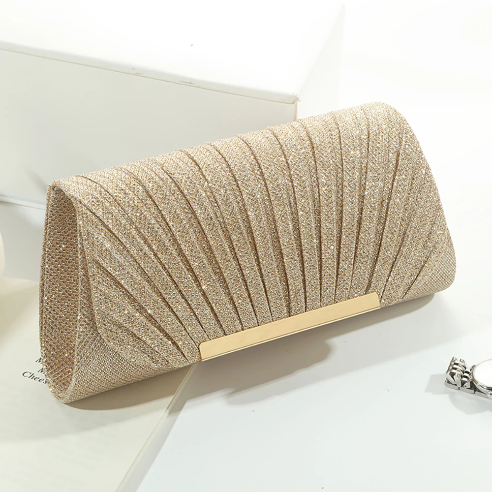 Women Evening Clutch Bag Femal - Wallet Chain Bag บทวิจารณ์และราคา