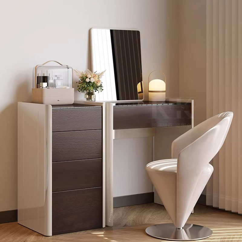 Coffee Modern Vanity Table Com - Women Accessories Drawer บทวิจารณ์และราคา