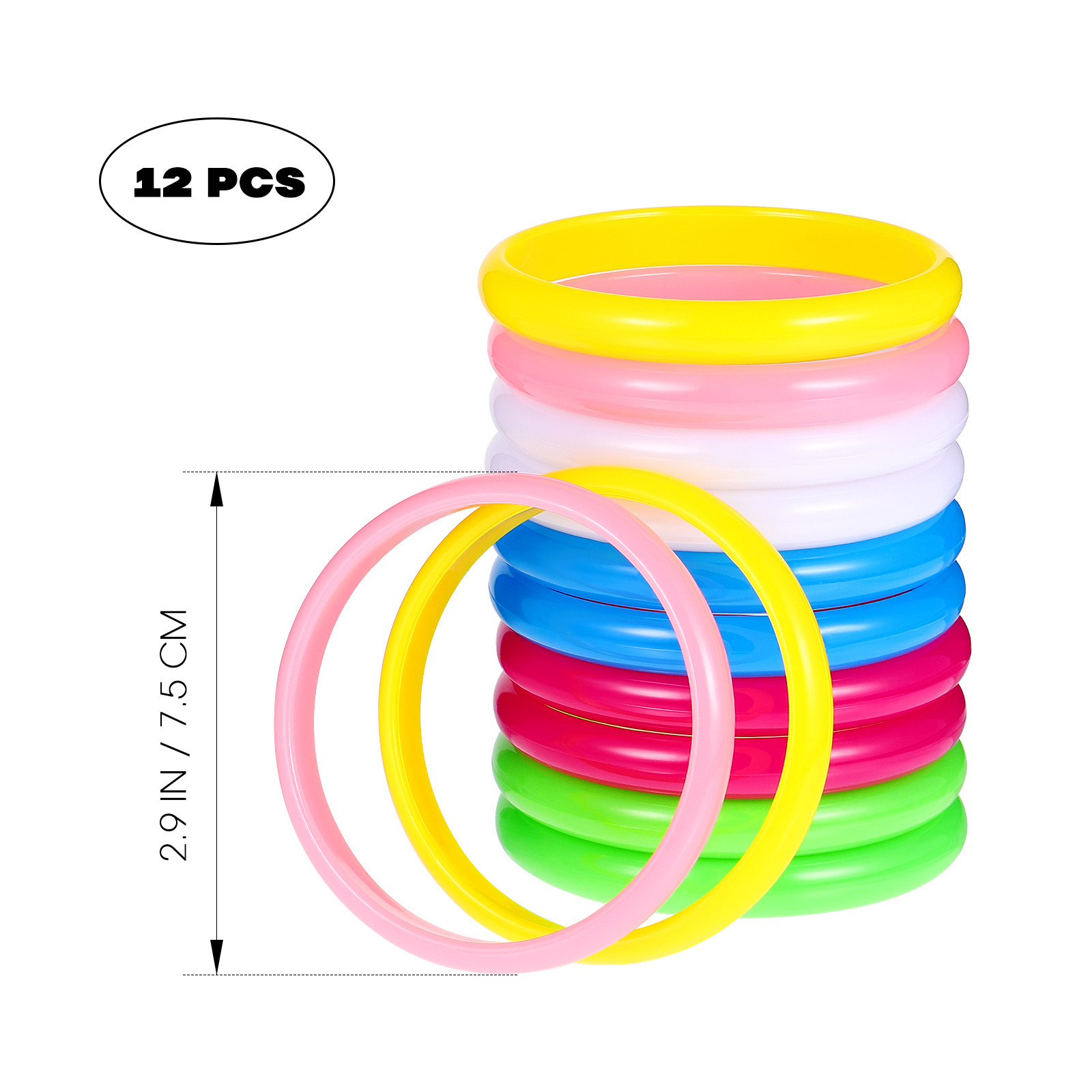 12Pcs Resin Bangle Bracelets P - Resin Bangle Bracelet บทวิจารณ์และราคา