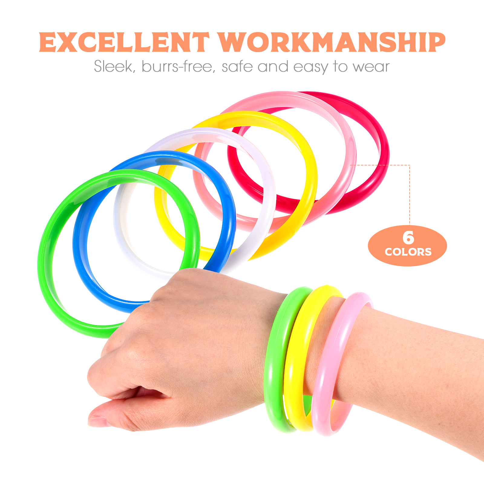 12Pcs Resin Bangle Bracelets P - Resin Bangle Bracelet บทวิจารณ์และราคา