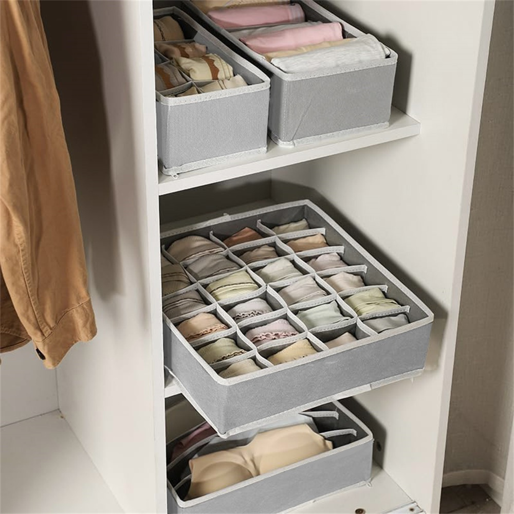 Collapsible Sock Drawer Organi - Women Accessories Drawer บทวิจารณ์และราคา
