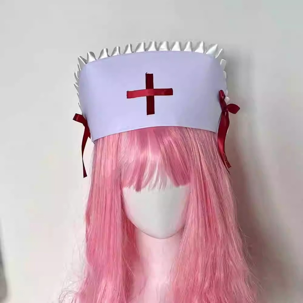 Cosplay nurse cap hat Accessor - Women'S Y2K Accessories บทวิจารณ์และราคา