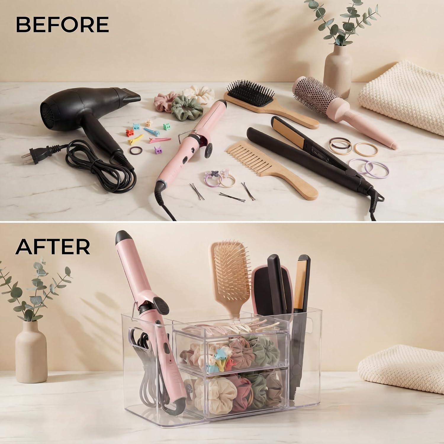Hair Accessories Organizer for - Women Accessories Drawer บทวิจารณ์และราคา