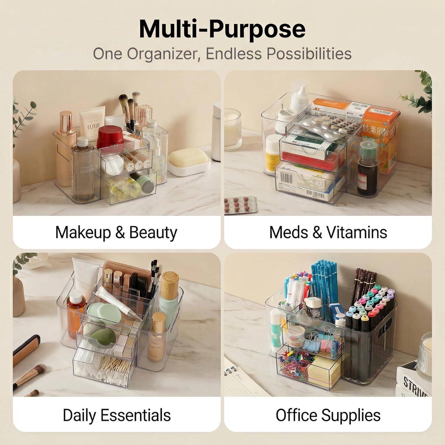 Hair Accessories Organizer for - Women Accessories Drawer บทวิจารณ์และราคา