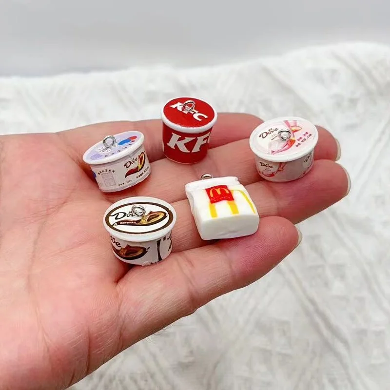 10pcs/Lot Resin 3D Food Hambur - Resin Bangle Bracelet บทวิจารณ์และราคา